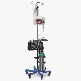 IV Stand 3D model